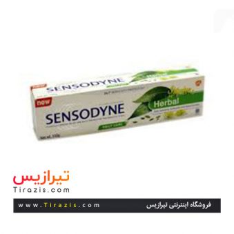 خمیر دندان هربال سنسوداین حاوی اکالیپتوس و رازیانه اورجینال | Herbal