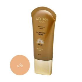 کرم ضدآفتاب رنگی و فاقد چربی SPF50 لدورا 50 میلی لیتر